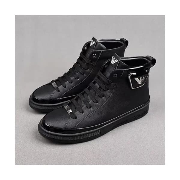Armani 2019 Mens Leather Sneakers - 알마니 2019 남성용 … - 1