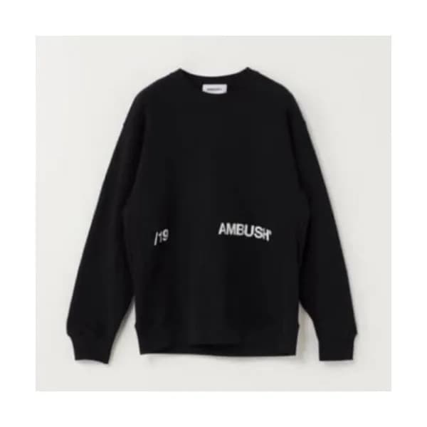 Ambush 2019 Mm/Wm Logo Casual Cotton Man-to-man -… - 1