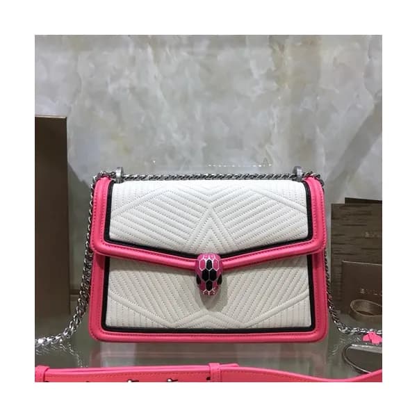 Bvlgari 2019 Serpenti Forever Chain Shoulder Bag,2… - 1