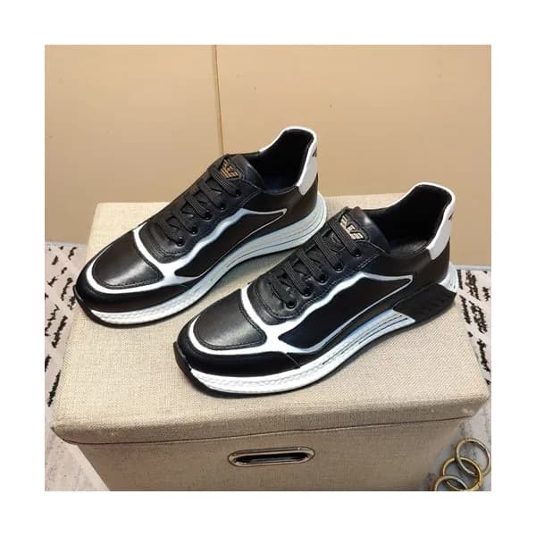 Armani 2019 Mens Leather Sneakers - 알마니 2019 남성용 … - 1