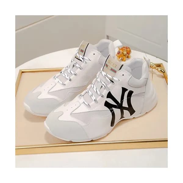Gucci 2020 Mens Leather Sneakers - 구찌 2020 남성용 레더 … - 1