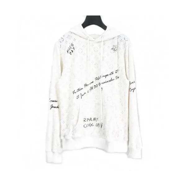 [루이비통]Louis vuitton 2020 Mm/Wm Logo Velvet Hoodie … - 1