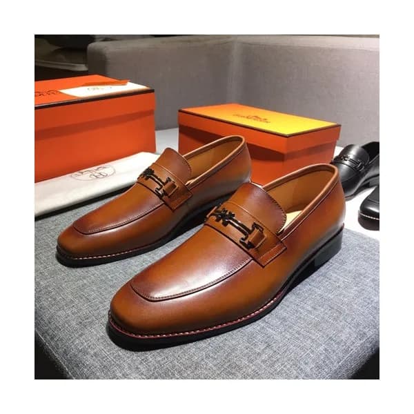 Hermes 2020 Mens Leather Shoes - 에르메스 2020 남성용 레더 … - 1