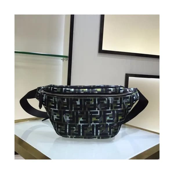 Fendi 2020 Nylon Hip Sack , 35cm - 펜디 2020 나일론 남여공… - 1