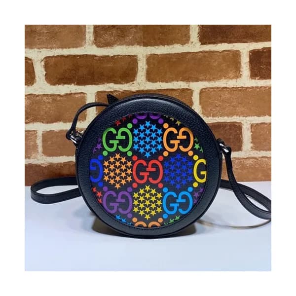 Gucci 2020 PVC Round Shoulder Bag,19CM - 구찌 2020 P… - 1