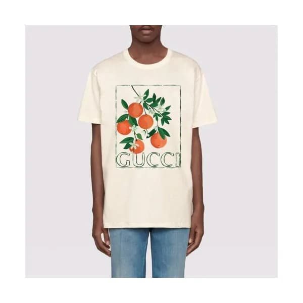 [매장판]Gucci 2020 Mm/Wm Logo Cotton Short Sleeved Ts… - 1