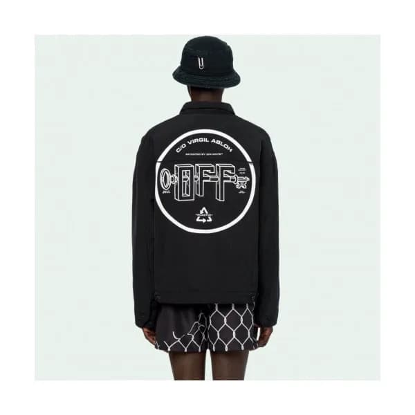 [오프화이트]Off-white 2020 Mens Logo Casual Denim Jacke… - 1