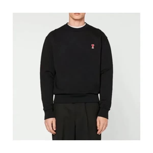 Ami 2020 Mens Logo Casual Cotton Man-to-man - 아미 2… - 1