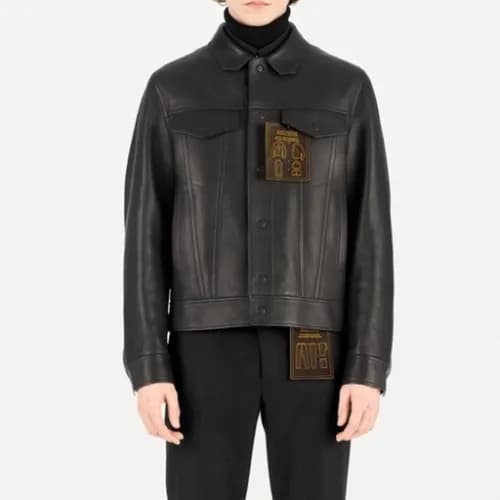 [루이비통]Louis vuitton 2020 Mens Logo Leather Jackets… - 1
