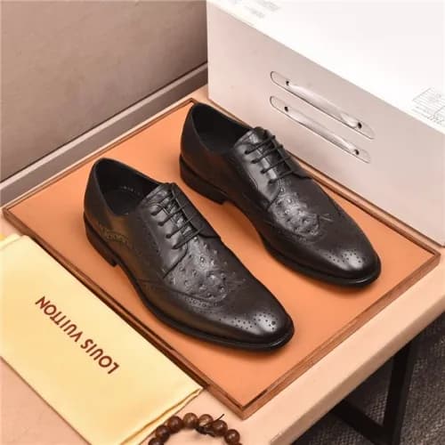 Louis Vuitton 2020 Men's Leather Oxford Shoes … - 1