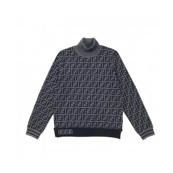 [펜디]Fendi 2020 Womens Logo Crew-neck Wool Sweaters… - 1