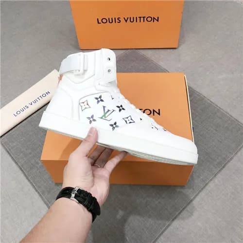 Louis Vuitton 2020 Men's Leather Sneakers - 루이… - 1