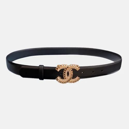 Chanel 2021 Women's Leather Belt - 샤넬 2021 여성용… - 1