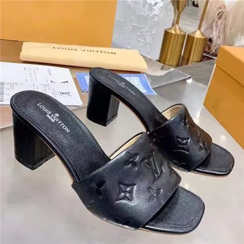 Louis Vuitton 2021 Women's Leather High Heel S… - 1