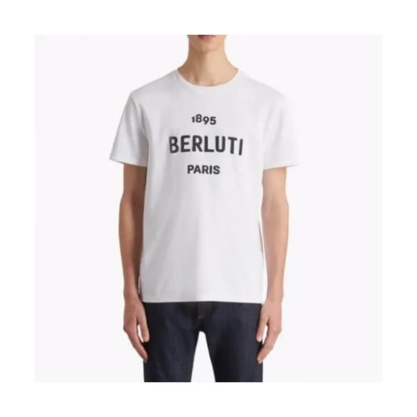 [벨루티]Berluti 2021 Mens Classic Short Sleeved Tshir… - 1