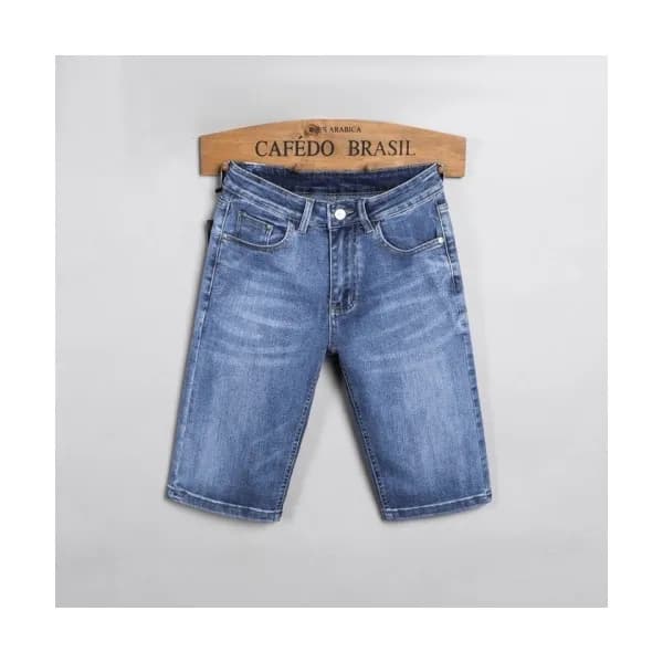 Armani Mens Casual Denim Half Pants Blue - 알마니 20… - 1