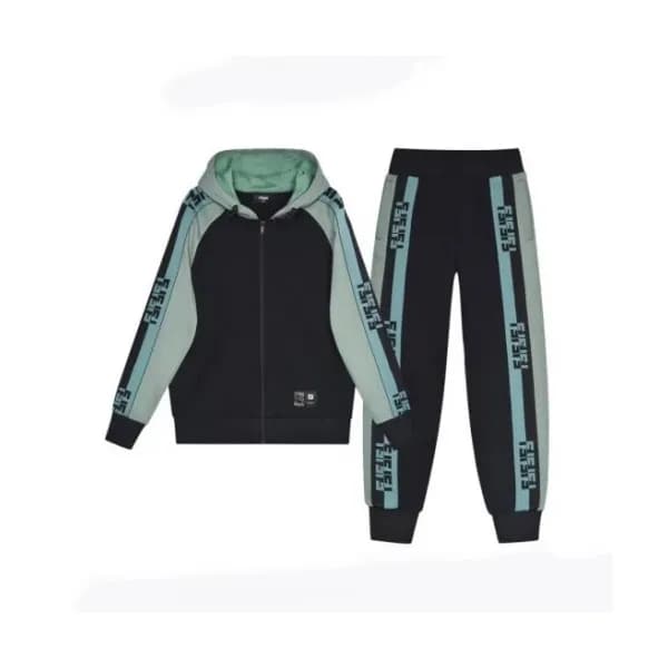 Fendi Mens Patch Logo Training Down Clothes&Pants… - 1