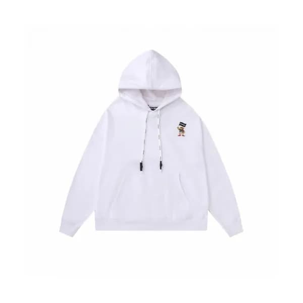 Palm Angels Mm/Wm Logo Cotton Hoodie White - 팜 엔젤… - 1