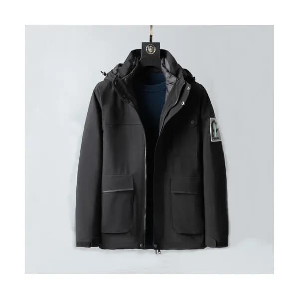 Prada Mens Logo Casual Jackets Black - 프라다 2021 남… - 1