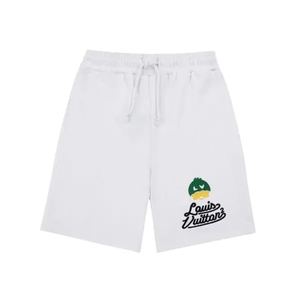 루이비통 남성 화이트 반바지 - Mens White Half-pants - lou04004… - 1