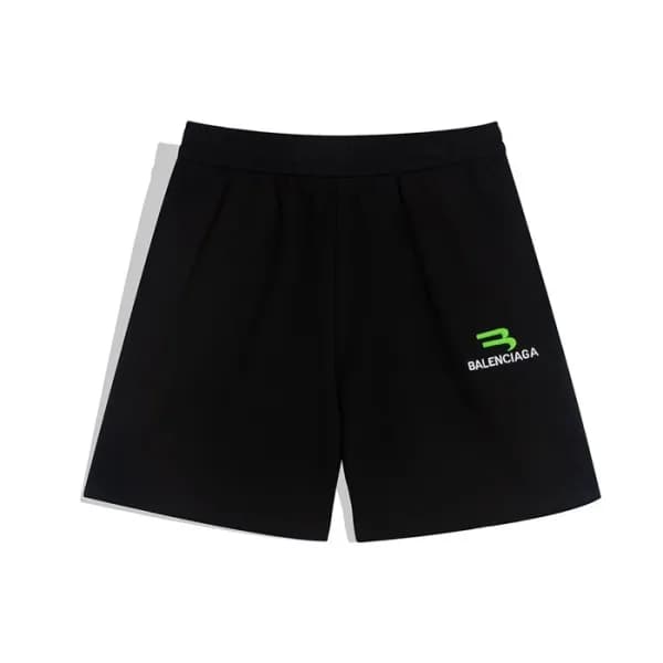 발렌시아가 남성 트렌디 블랙 반바지 - Mens Black Half-pants - bal0… - 1