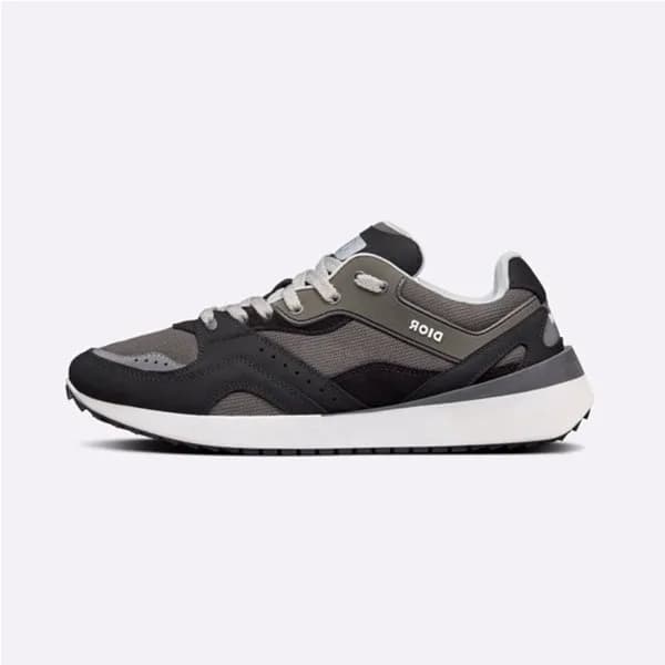 디올 남/녀 오블리크 블랙 스니커즈 - Unisex Black Sneakers - dio0… - 1