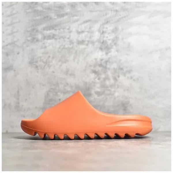 AD 남/녀 Yeezy 오렌지 슬리퍼 - Unisex Orange Sliipers - ad… - 1