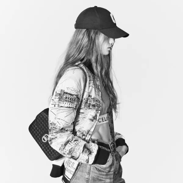 셀린느 여성 Chain Sulky 블루 숄더백 - Womens Blue Shoulder B… - 1