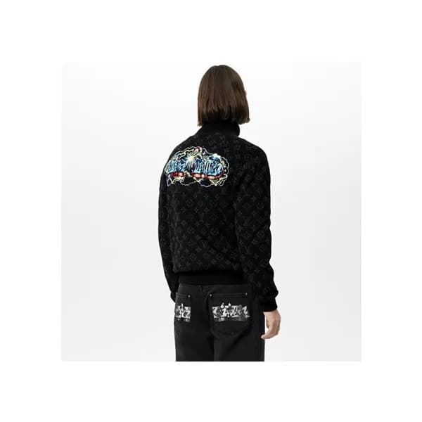 루이비통 남성 캐쥬얼 블랙 자켓 - Louit vuitton Mens Black Jacke… - 1