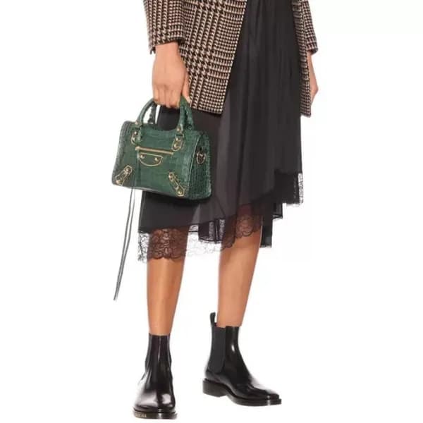 발렌시아가 여성 그린 토트백 - Balenciaga Womens Green Tote Bag… - 1