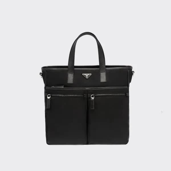 프라다 남성 블랙 서류가방 - Prada Mens Black Business Bag - p… - 1