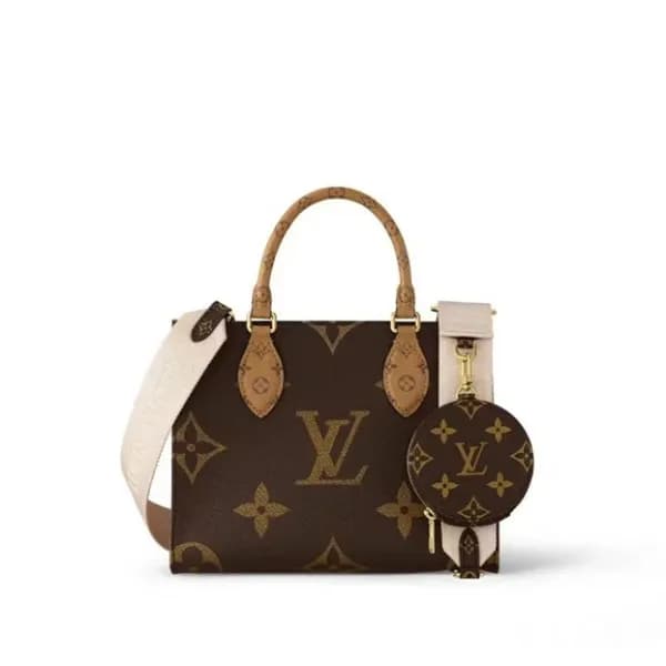 루이비통 여성 브라운 미니 온더고 - Louis vuitton Womens Brown Mi… - 1