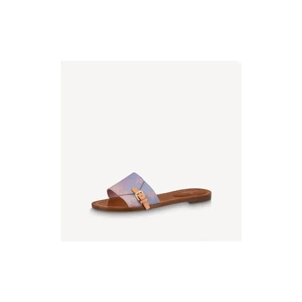 루이비통 여성 핑크 슬리퍼 - Louis vuitton Womens Pink Slipper… - 1
