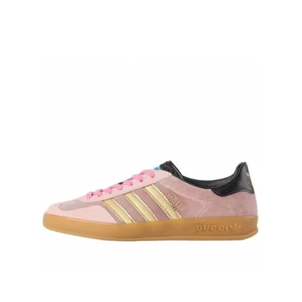 구찌 남/녀 핑크 스니커즈 - Gucci Unisex Pink Sneakers- gu837… - 1
