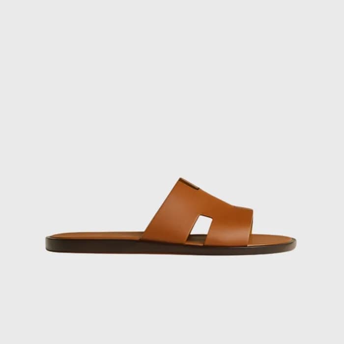 에르메스 남성 이즈미르 샌들 【매장-150만원대】 - Hermes Mens Gold Sli… - 1