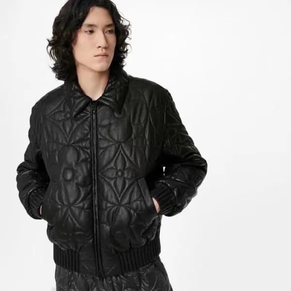 루이비통 남성 블랙 다운 자켓 - Louis vuitton Mens Black Jacket… - 1