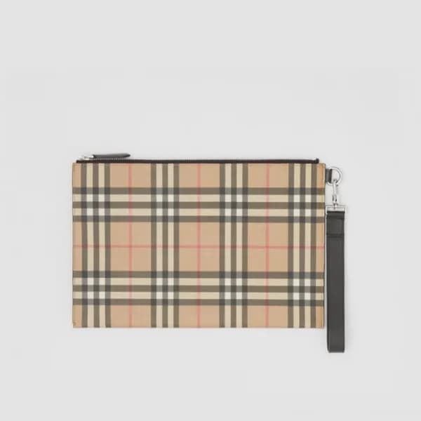 버버리 남성 베이지 클러치 - Burberry Mens Beige Clutch - bu32… - 1