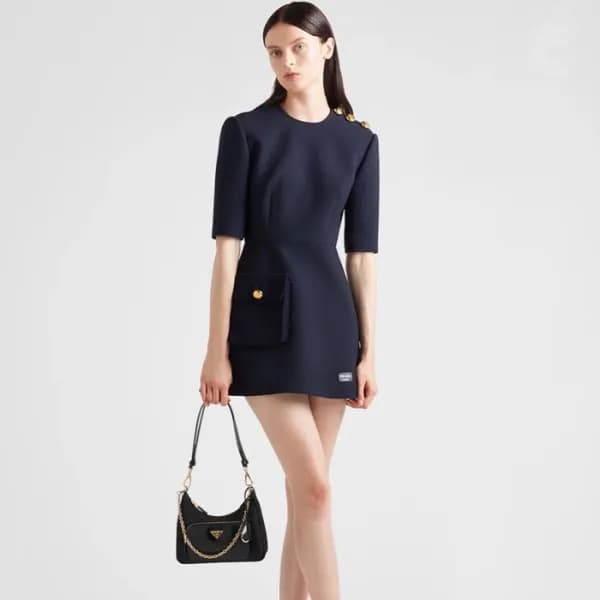프라다 여성 블랙 호보백 - Prada Womens Black Hobo Bag - pr78… - 1