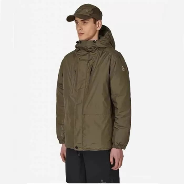 몽클레어 남성 캐쥬얼 카키 양면 자켓 - Moncler Mens Khaki Jackets … - 1