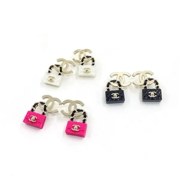 샤넬 여성 골드 이어링 - Chanel Womens Gold Earring - acc140… - 1