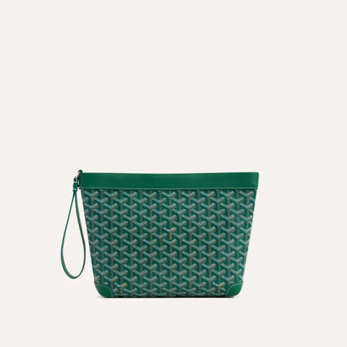 고야드 남/녀 그린 콘티 파우치 - Goyard Unisex Conti Pouch - go… - 1