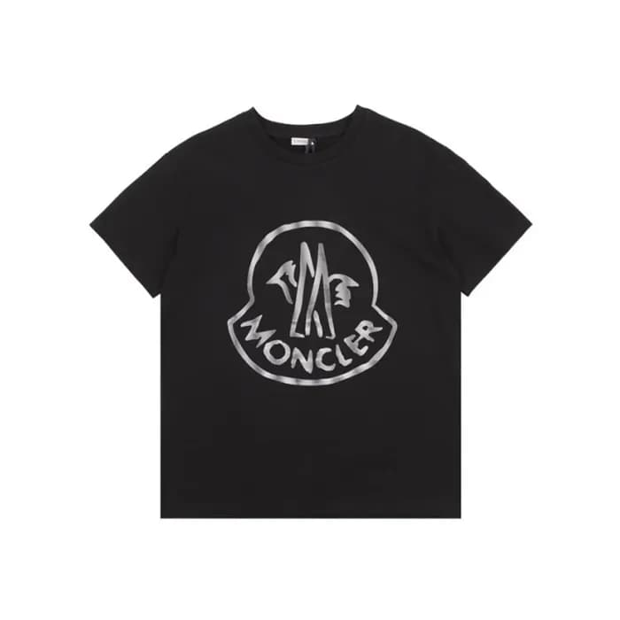 몽클레어 남성 블랙 티셔츠 - Moncler Mens Black Tshirts - moc1… - 1