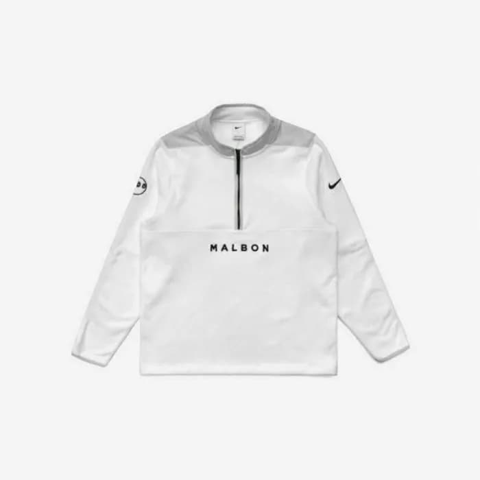 [MALBON x NIKE] 말본 x 나이키 남성 써마핏 빅토리 하프 집 탑 - gol36… - 1