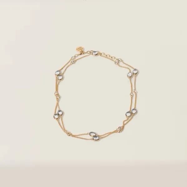 미우미우 여성 골드 목걸이 - Miumiu Womens Gold Necklace - acc… - 1