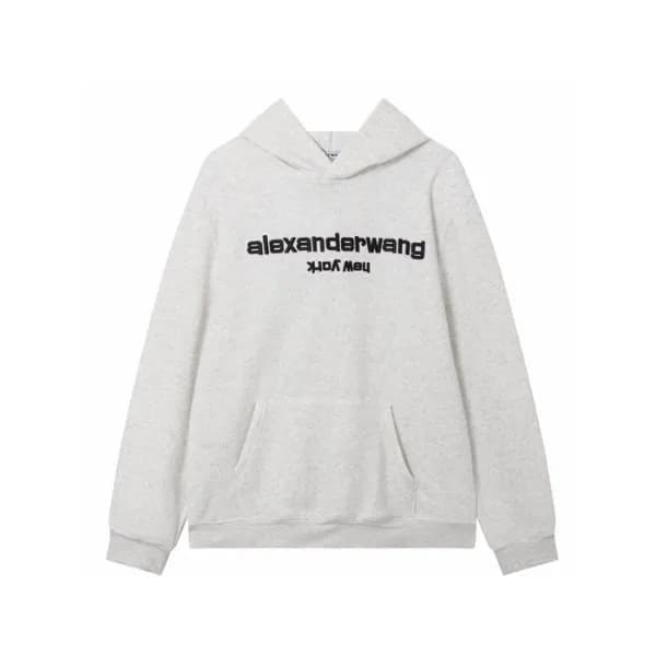 알렉산더왕 남성 베이직 후드티 - Alexander wang Mens Basic Hoodi… - 1
