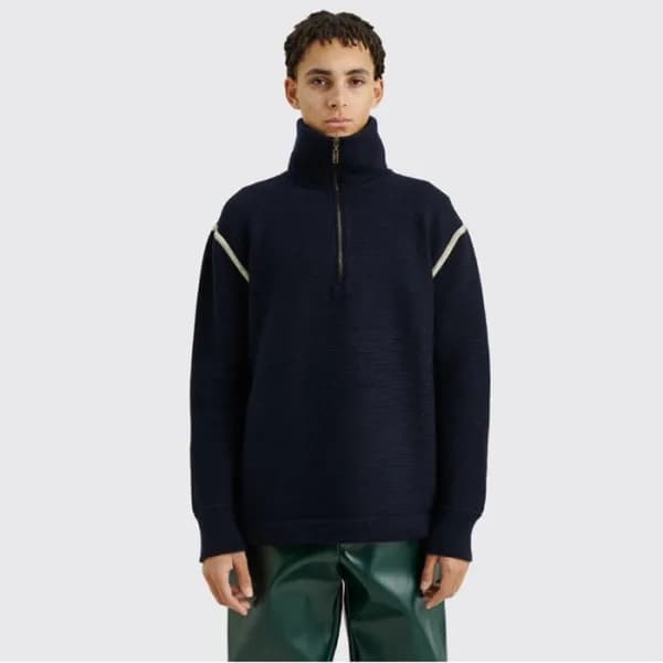 메종 마르지엘라 남성 집업 니트 - Maison margiela Mens Zip-up Kn… - 1