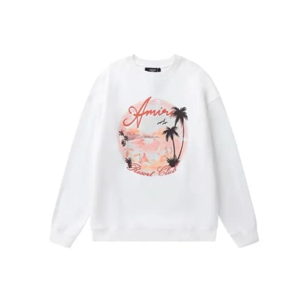 아미리 남성 라운드 맨투맨 - Amiri Mens Round Tshirt - amc4169… - 1