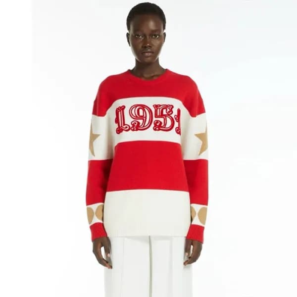막스마라 여성 크루넥 스웨터 - Maxmara Womens Crew-neck Sweater… - 1