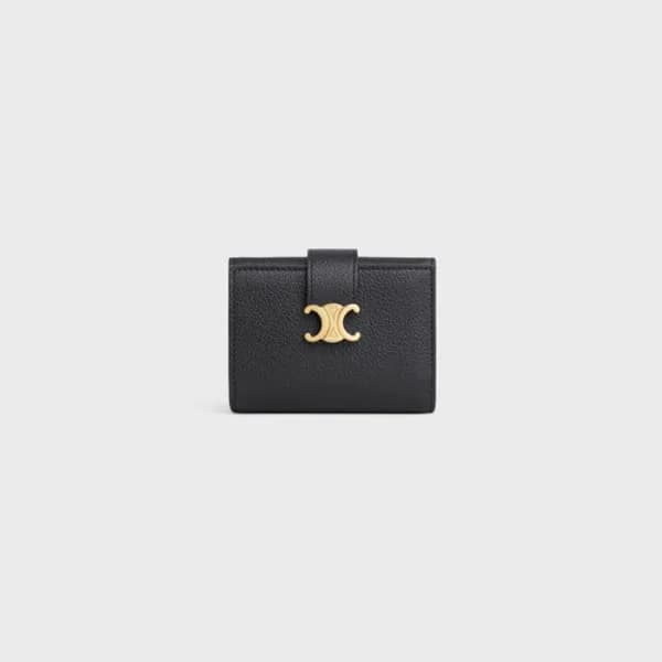 셀린느 여성 트리오페 반지갑 - Celine Womens Triomphe Wallet - … - 1