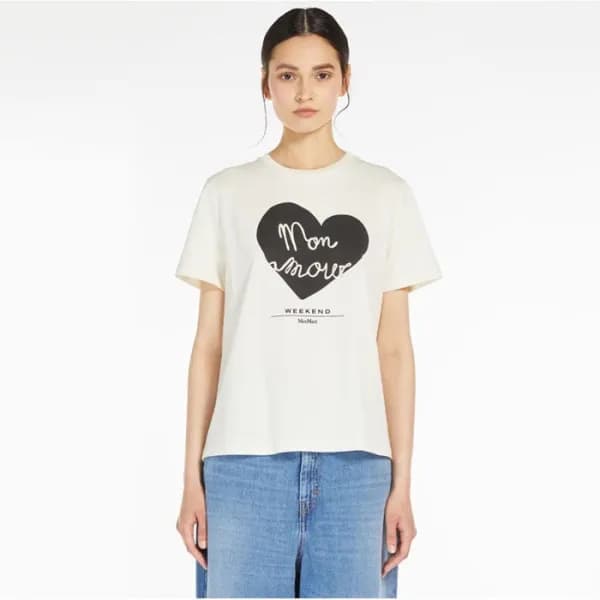 막스마라 여성 크루넥 반팔티 - Maxmara Womens Round Tshirt - ma… - 1